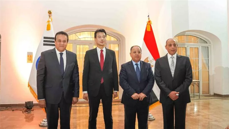 سفارة كوريا تحتفل بالعيد الوطني والصداقة المصرية