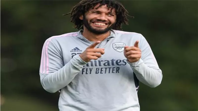 محمد النني يعود لتدريبات أرسنال بعد غياب شهرين 
