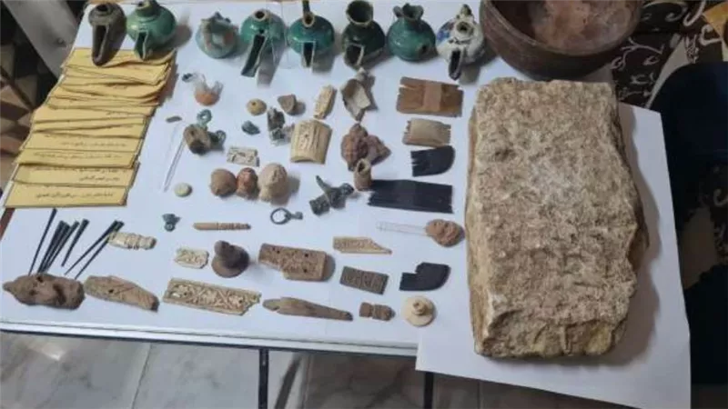 حبس المتهمين بسرقة متحف كلية الآثار بسوهاج
