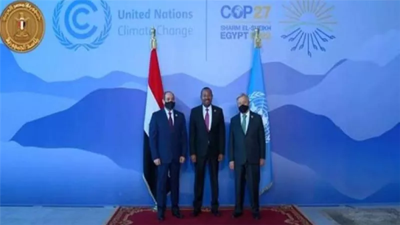الرئيس السيسي وجوتيريش يستقبلان رئيس وزراء إثيوبيا 