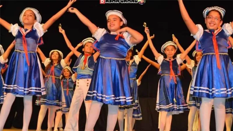 فنون شعبية أطفال تحتفى بذكرى إنتصارات أكتوبر 