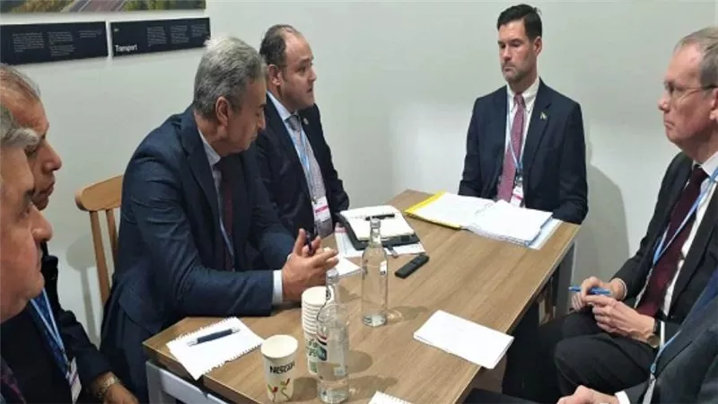 وزير التجارة ونظيره السويدي يبحثان سبل تنمية وتطوير العلاقات التجارية والاستثمارية المشتركة بين البلدين (صور)