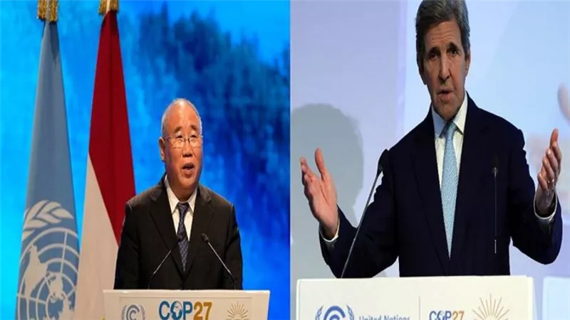 لعودة العلاقات..المبعوث الأمريكي يجتمع مع نظيره الصينى بـCOP27