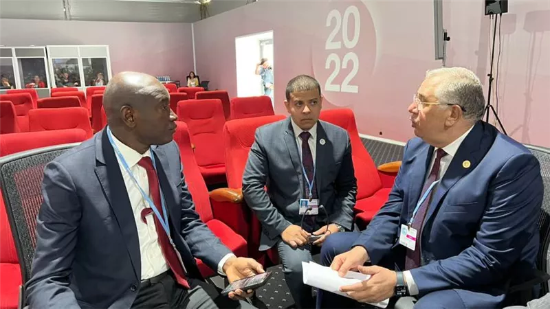 على هامش مؤتمر المناخ COP27..  وزير الزراعة يبحث مع نظيريه السنغالي والصومالي آفاق التعاون الزراعي المشترك بين مصر والدولتين الشقيقتين 