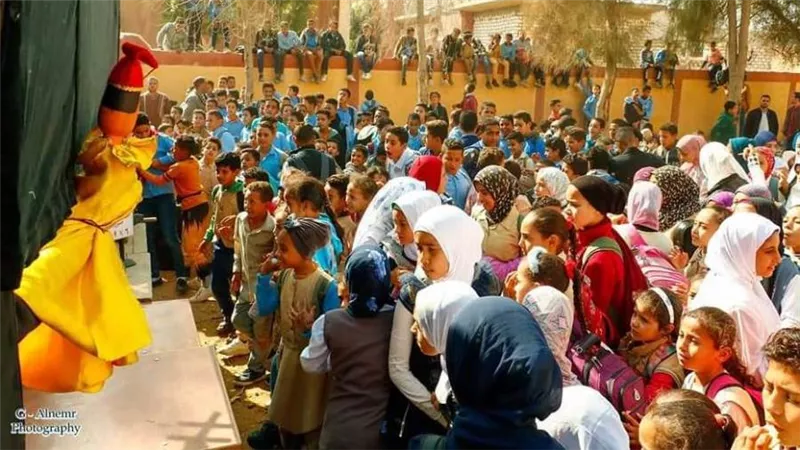 وسط حشد جماهيرى «الليلة الكبيرة» تواصل عروضها بقرية جزيرة ابوصالح بمركز ناصر 