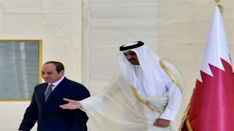 الرئيس السيسي يهنئ أمير قطر هاتفيا بنجاح حفل افتتاح كأس العالم