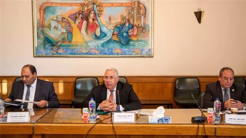 وزيرا الري والزراعة يترأسا اجتماع اللجنة التنسيقية العليا بين الوزارتين لبحث الموضوعات والمشروعات المشتركة