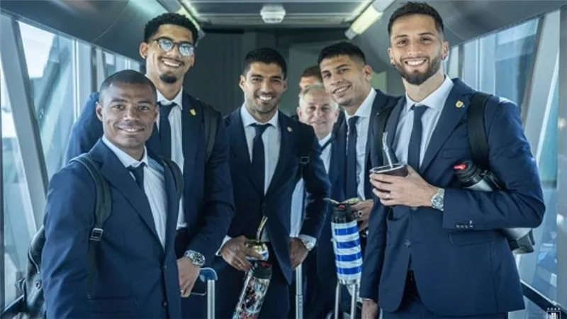  كأس العالم 2022.. منتخب أوروجواي يصل إلى الدوحة للمشاركة في المونديال
