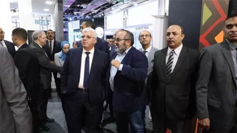 وزير التعليم العالى يفتتح فاعليات الدورة الـ 26 للمنتدى والمعرض الدولي للتكنولوجيا لمنطقة الشرق الأوسط وإفريقيا لعام 2022 (صور)