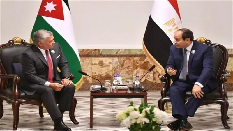 انطلاق القمة المصرية الأردنية في قصر الاتحادية 