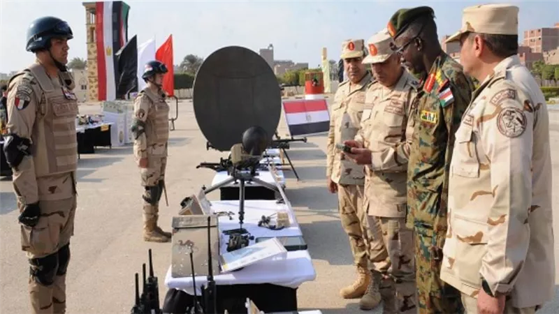 انطلاق فعاليات التدريب المصرى السوداني المشترك 