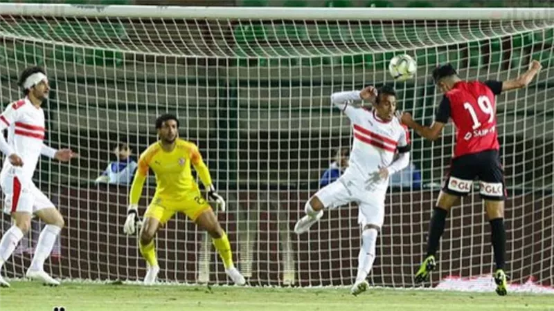الشوط الأول.. الزمالك يتقدم على طلائع الجيش بهدف في الشوط الأول
