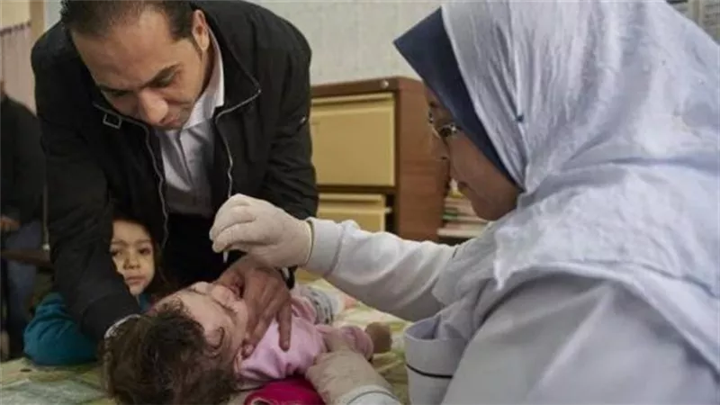 انطلاق حملة التطعيم ضد شلل الأطفال بالمراكز الطبية في الغربية غدا 