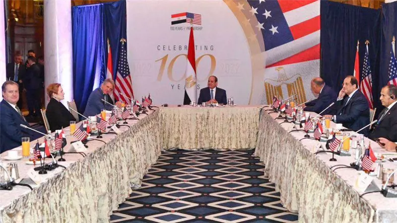 السيسي: مصر تحرص على تعزيز العلاقات مع واشنطن في إطار الاحترام المتبادل والمصلحة المشتركة