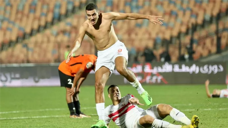 الشوط الأول.. الزمالك يتقدم على حرس الحدود بصاروخية في الدوري من يوسف أسامة نبه