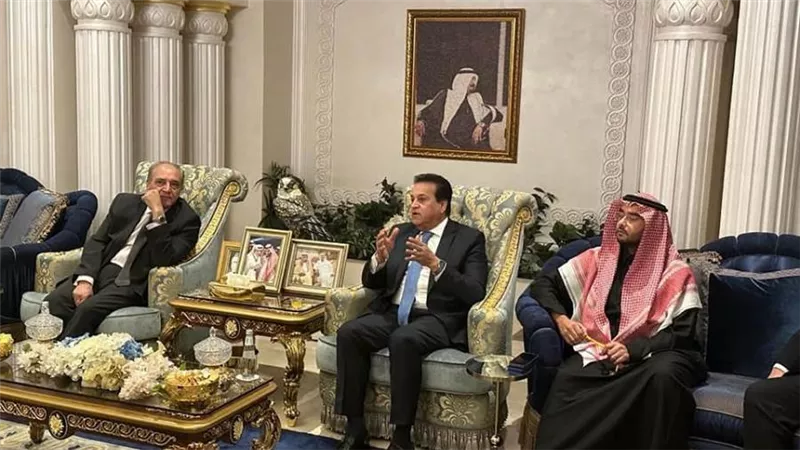وزير الصحة يبحث مع مجلس رجال الأعمال المصري السعودي تعزيز التعاون في القطاع الصحي 