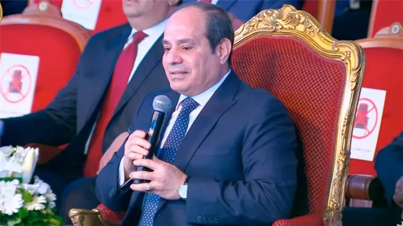 الرئيس السيسي: القوانين والدستور حصن 