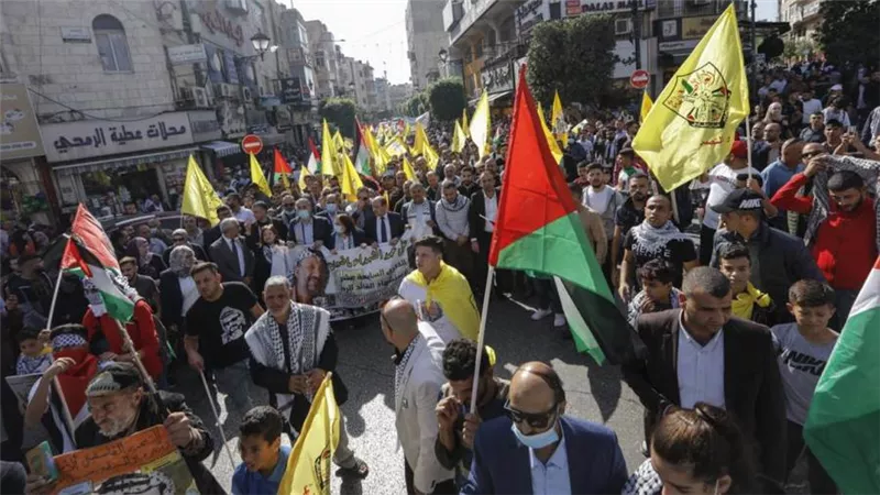 الفلسطينيون يحيون الذكرى الـ58 للثورة الفلسطينية المعاصرة