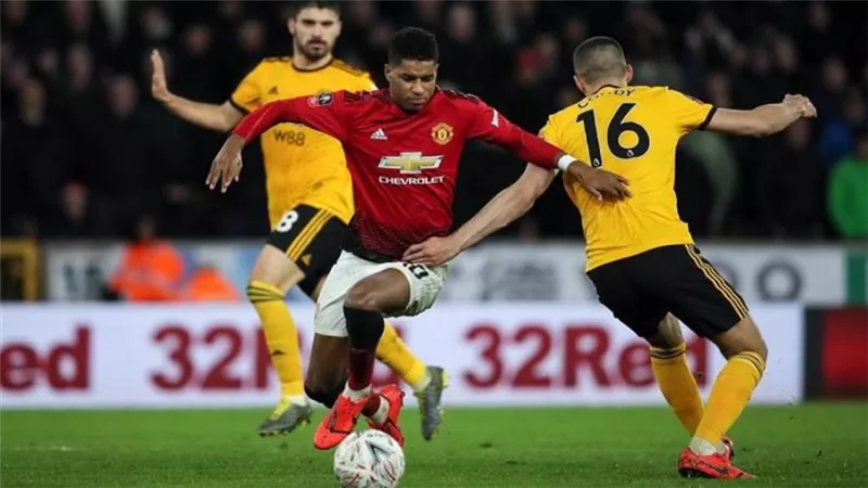 الدوري الإنجليزي، تشكيل مانشستر يونايتد ضد ولفرهامبتون