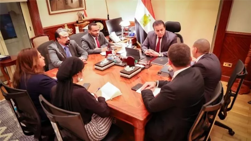 وزير الصحة يستقبل مدير شركة MSD للأدوية لتعزيز التعاون في القطاع الصحي (صور)