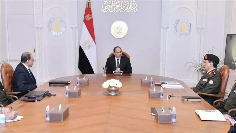 الرئيس السيسي يتابع الموقف التنفيذي لمشروعات الهيئة الهندسية على مستوى الجمهورية