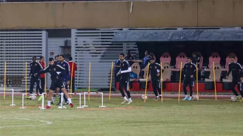 الأهلي يختتم تدريباته استعدادًا لمباراة إنبي في الدوري
