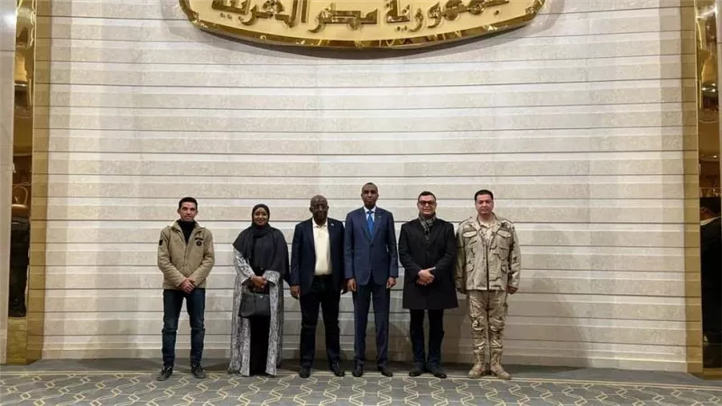 رئيس وزراء الصومال وعدد من مسئولي الحكومة الصومالية يزورون العاصمة الإدارية الجديدة