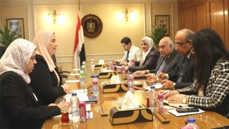 وزيرا قطاع الأعمال العام والتضامن يبحثان تعزيز التعاون في إقامة مشروعات صغيرة (صور)