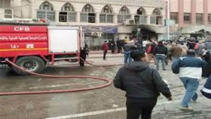 الصحة: الدفع بـ 12سيارة إسعاف لإخماد حريق مستشفى النور المحمدي بالمطرية