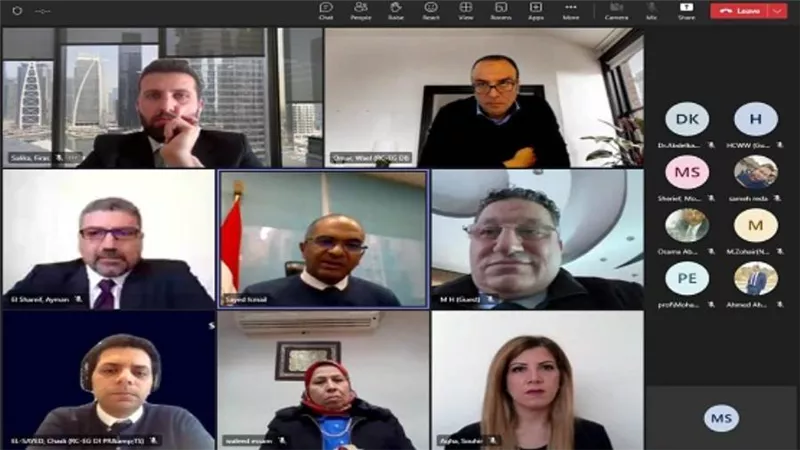 نائب وزير الإسكان يلتقي شركات القطاع الخاص المتخصصة في إدارة المياه بالأنظمة الذكية (صور)