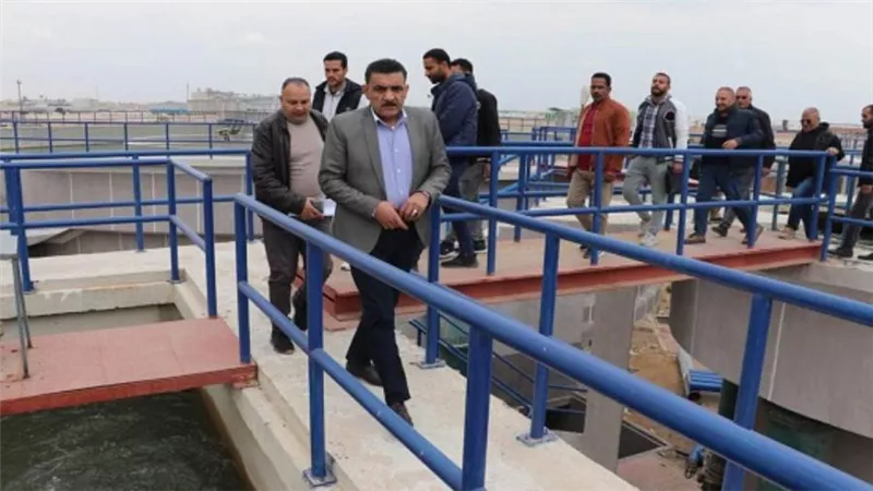 رئيس جهاز مدينة السادات يجري جولة تفقدية موسعة بالمشروعات المختلفة بالمدينة (صور)