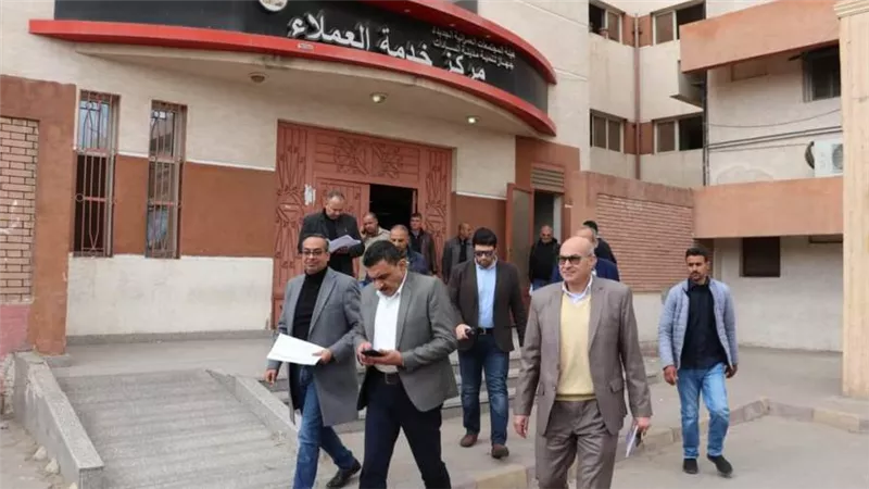رئيس جهاز مدينة السادات يواصل جولاته التفقدية لمتابعة سير العمل بالمشروعات المختلفة
