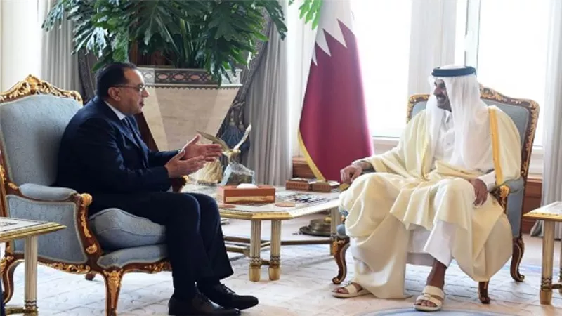 أمير قطر: حضور الرئيس السيسي لافتتاح كأس العالم رسالة مهمة تؤكد تطور العلاقات (صور)