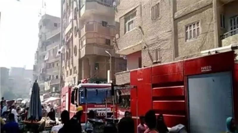 السيطرة على حريق داخل ورشة في أبو النمرس  
