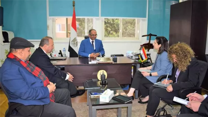 نائب وزير الإسكان يلتقى ممثلي البنك الدولي لاستعراض المشروعات ذات الأولوية في قطاع المياه والصرف