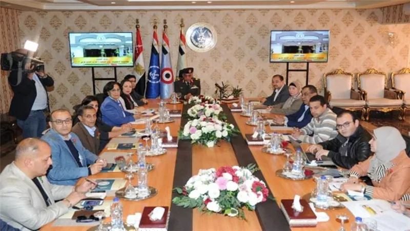 جمعية المحاربين القدماء تعقد مؤتمرا صحفيا بمناسبة الاحتفال بيوم الشهيد والمحارب القديم
