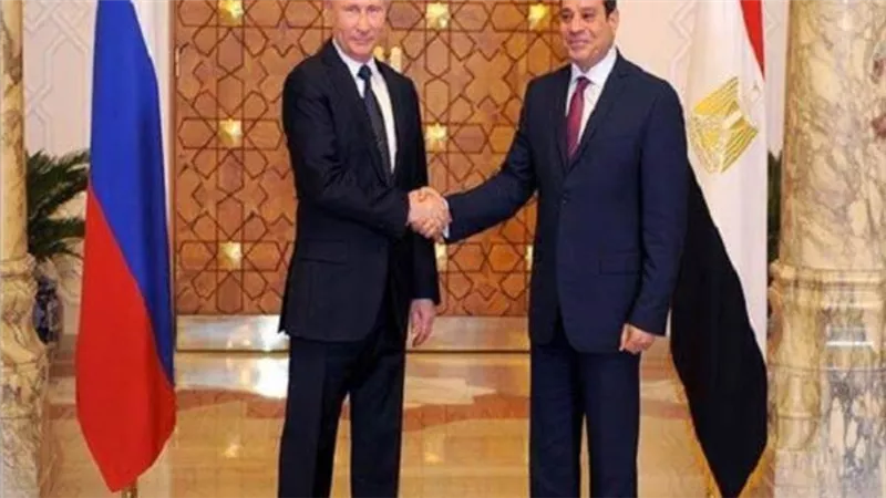 الرئيس السيسي يجري اتصالاً هاتفياً مع نظيره الروسي فلاديمير بوتين