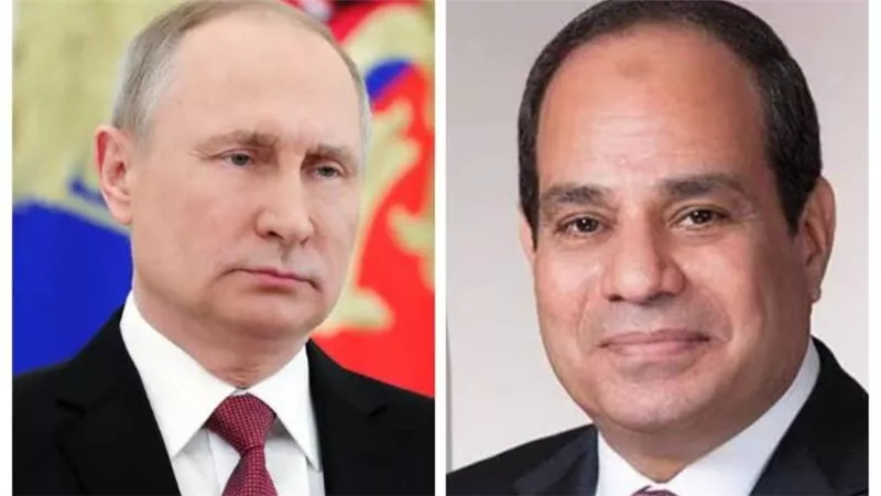 الرئيس السيسي يجري اتصالاً هاتفياً مع نظيره الروسي فلاديمير بوتين
