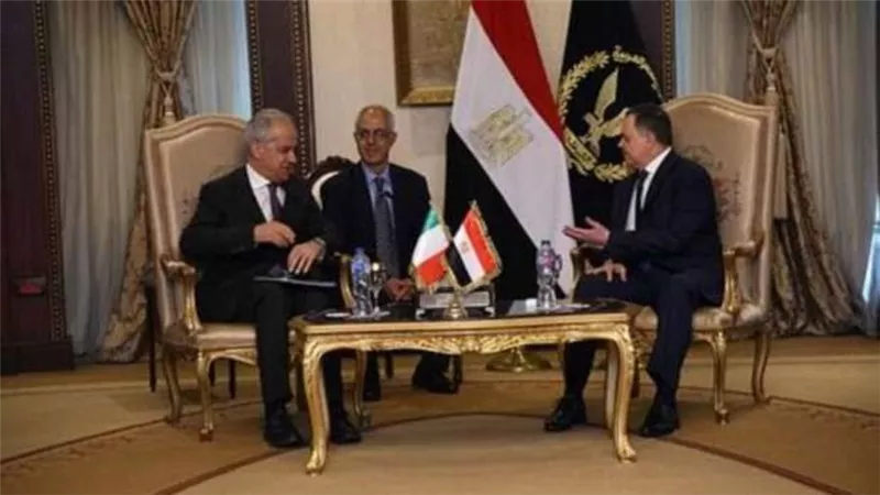 وزير الداخلية يبحث مع نظيره الإيطالي تعزيز التعاون الأمني خلال المرحلة المقبلة