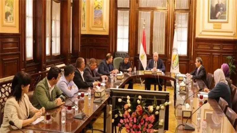 وزير الزراعة يبحث مع نظيره الأوزبكستاني تعزيز التعاون بين البلدين (صور)