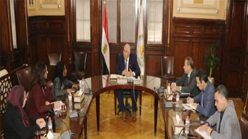وزير الزراعة يلتقى بالمدير الإقليمي للتنمية المستدامة الجديد بالبنك الدولي لبحث تعزيز التعاون المشترك (صور)