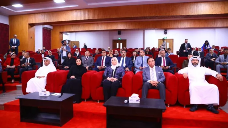 وزيرة التضامن الاجتماعي تستقبل وزيرة التنمية الاجتماعية والأسرة بدولة قطر