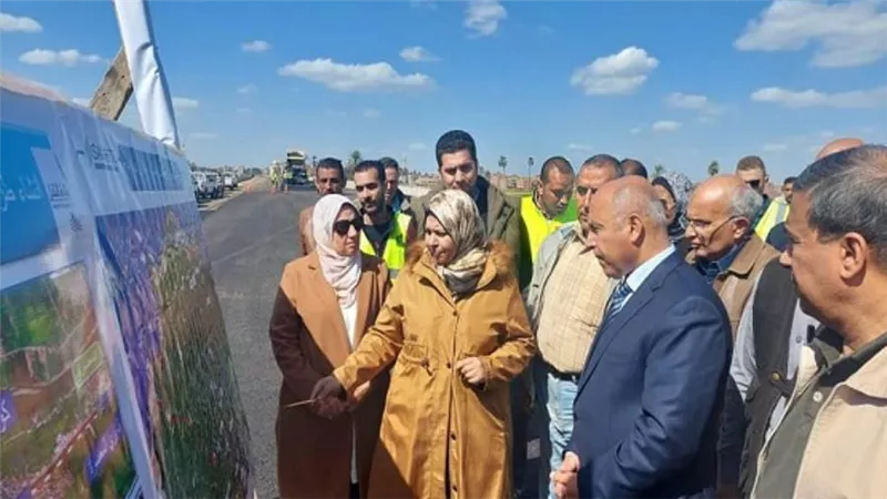 تفاصيل إنشاء محور طولي مروري من بنها حتى دمياط (صور)