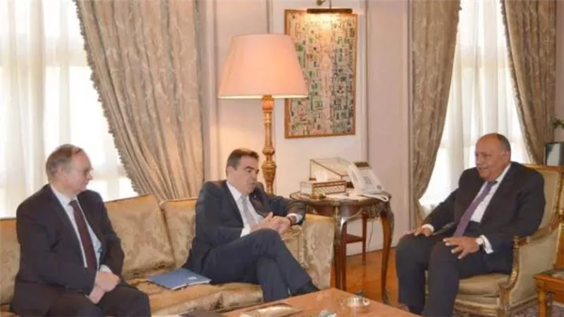 سامح شكري وجون كيري يشيدان بمستوى التعاون والتنسيق بين مصر والولايات المتحدة