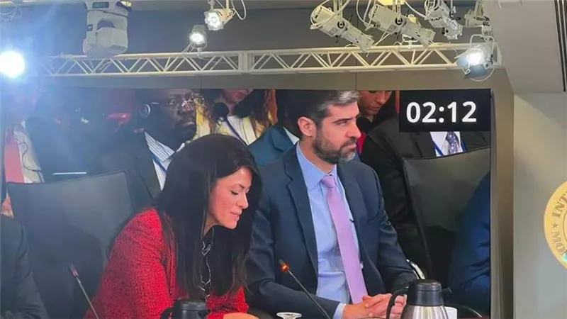 وزيرة التعاون الدولي تُلقي كلمة جمهورية مصر العربية أمام اجتماع مجموعة الـ 24 على مستوى الوزراء والمحافظين