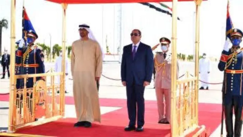 الرئيس السيسي يستقبل الشيخ محمد بن زايد رئيس دولة الإمارات