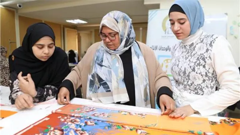 «قومي المرأة» ينظم ورشة تدريبية على تفصيل ملابس العيد بالجيزة 