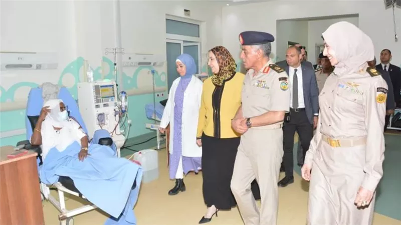 جمعية المحاربين القدماء وضحايا الحرب تستقبل وزيرة التضامن لتفقد بعض الأنشطة والخدمات المقدمة لمصابي العمليات الحربية