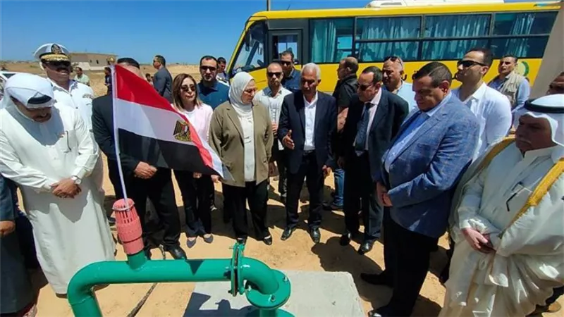 بحضور 3 وزراء ومحافظين..افتتاح مشروعات تنموية بالشيخ زويد 