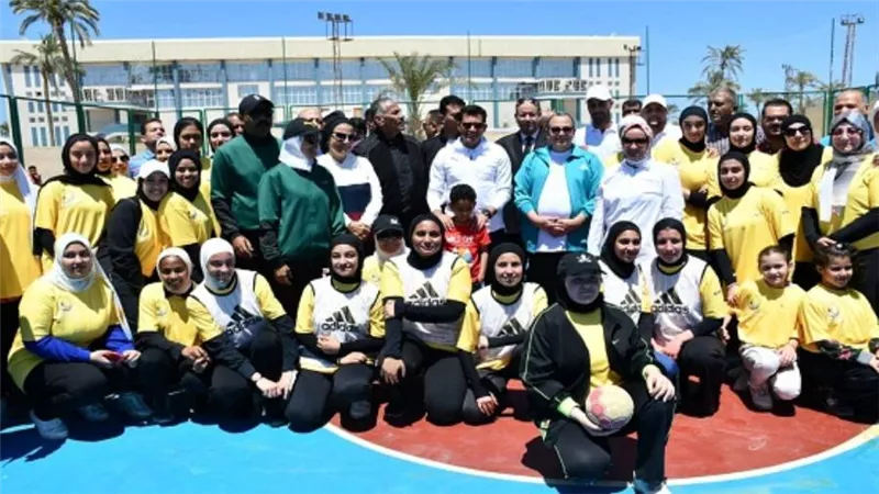 وزير الرياضة يشهد بانوراما التنمية الرياضية بشمال سيناء (صور)